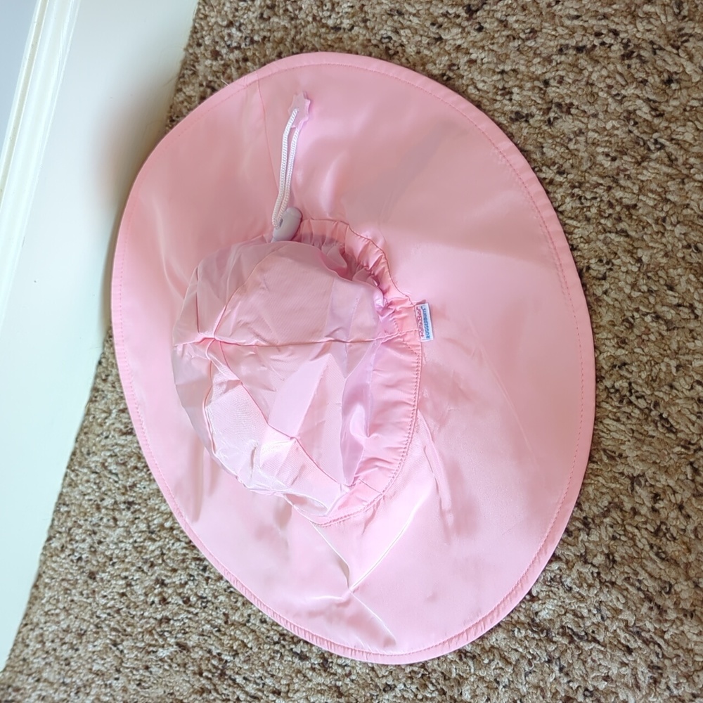 Ruffle Butts pink sun hat